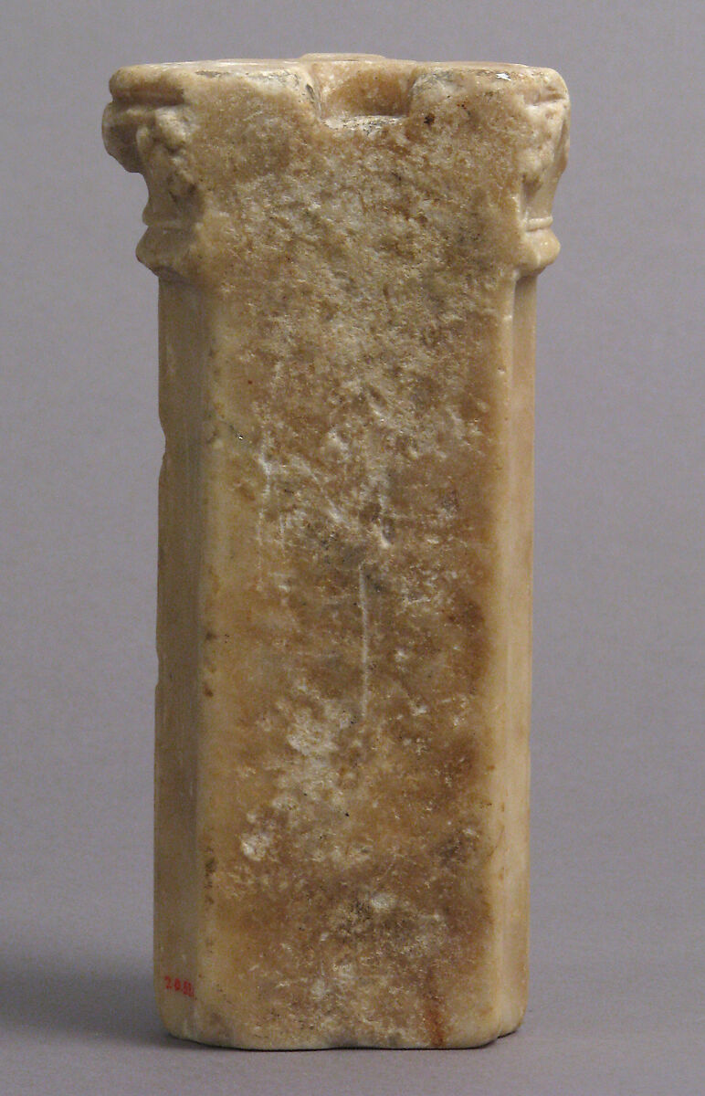 Architectural Fragment from a Retable, Tabernacle, or Tomb, Marble, French