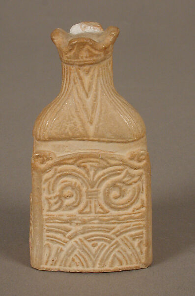 Chess Piece of a Queen (Copy of one of the Lewis Chessmen), Plaster cast, Scandinavian