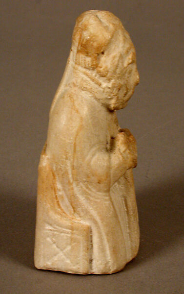 Chess Piece of a Bishop (Copy of a Chess Piece in the British Museum), Plaster cast, Scandinavian