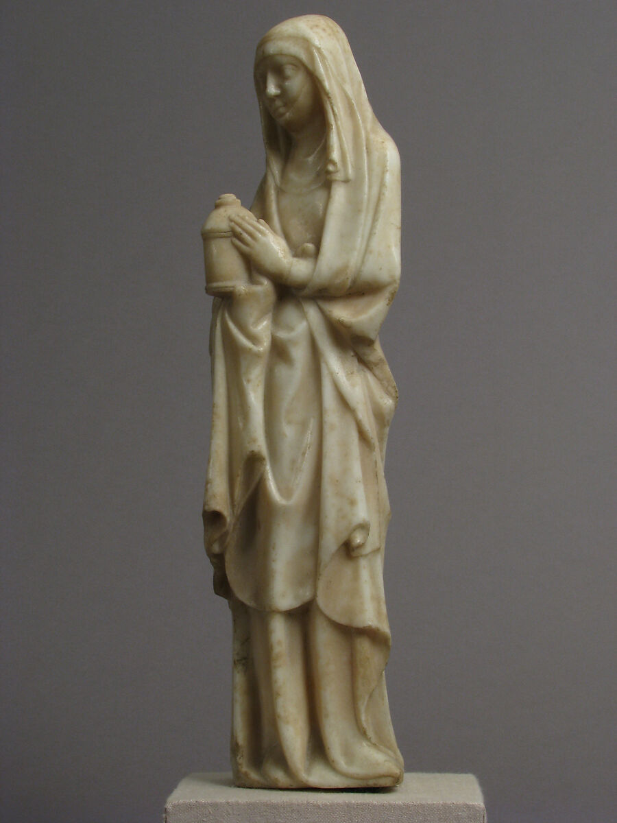 Saint Mary Magdalen, Attributed to Jean de Liège (Franco-Netherlandish, active ca. 1361–died 1381), Marble, South Netherlandish 