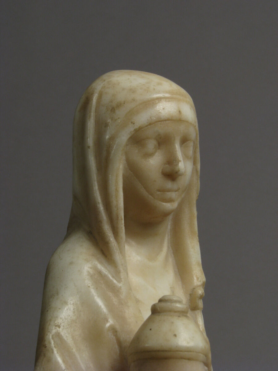 Saint Mary Magdalene, Attributed to Jean de Liège (Franco-Netherlandish, active ca. 1361–died 1381), Marble, South Netherlandish