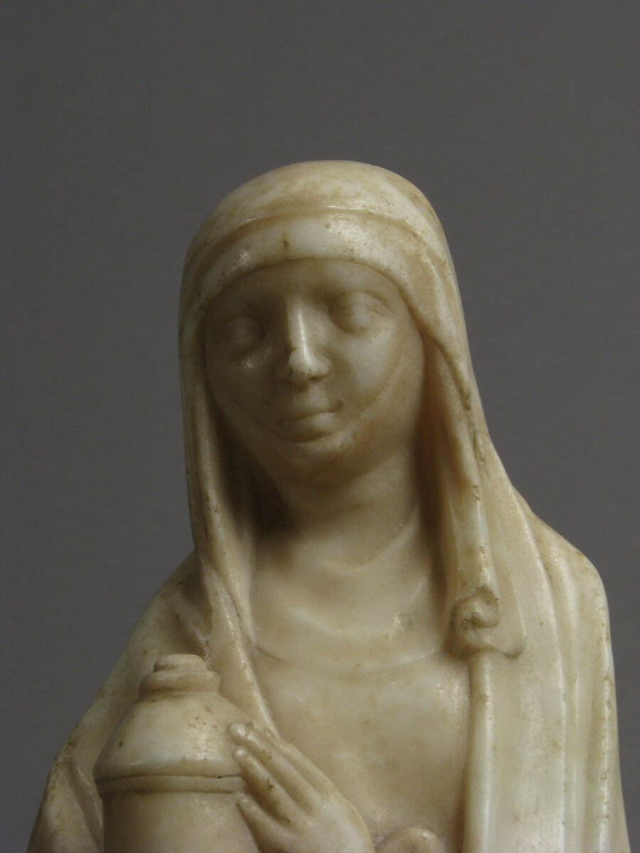 Saint Mary Magdalene, Attributed to Jean de Liège (Franco-Netherlandish, active ca. 1361–died 1381), Marble, South Netherlandish