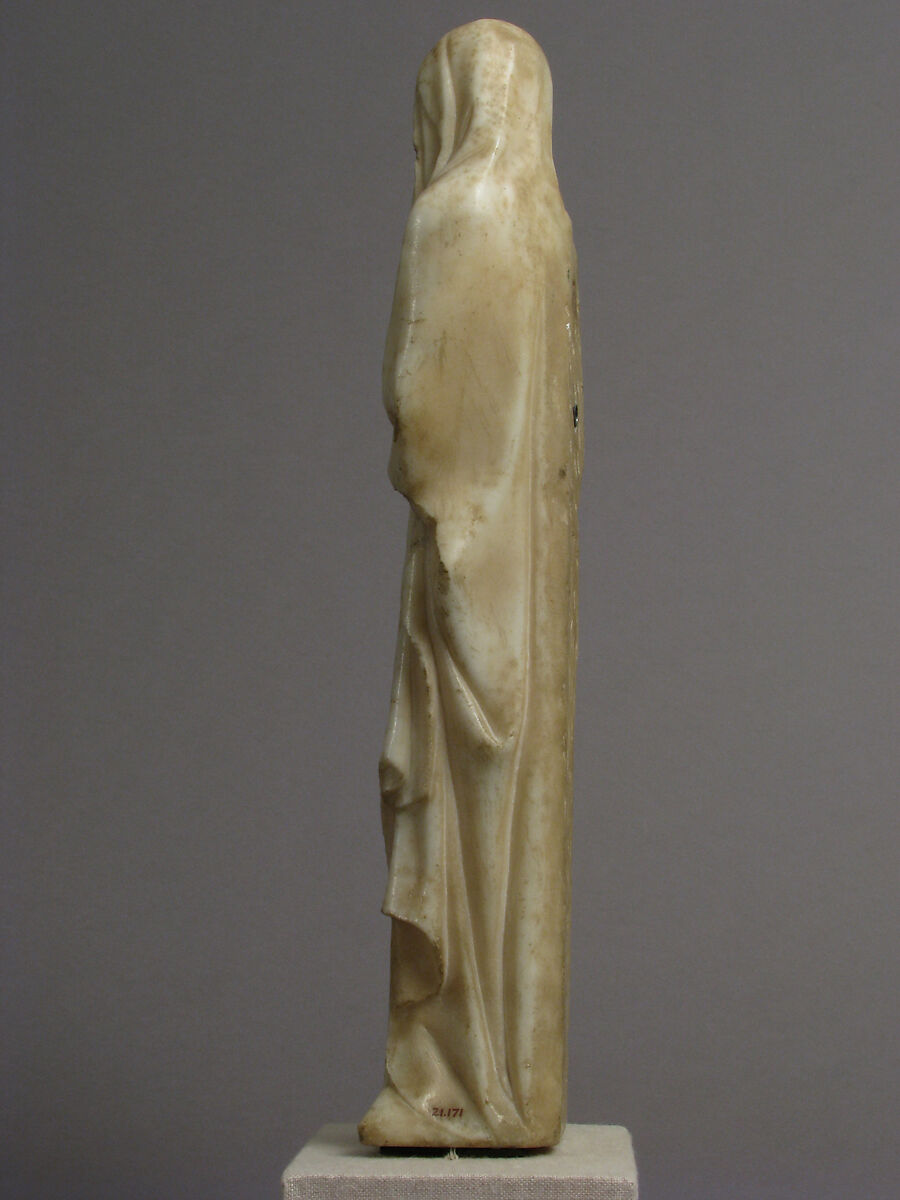 Saint Mary Magdalene, Attributed to Jean de Liège (Franco-Netherlandish, active ca. 1361–died 1381), Marble, South Netherlandish