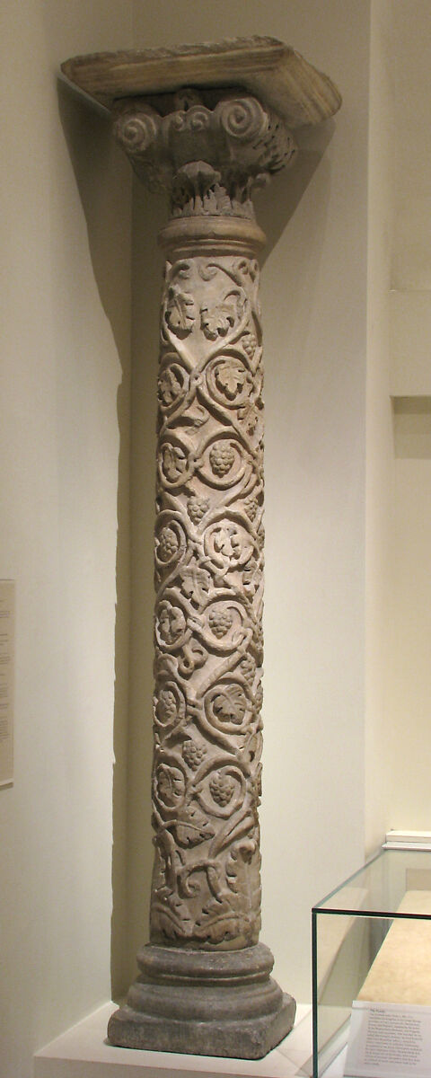 Column, Marble, Frankish 
