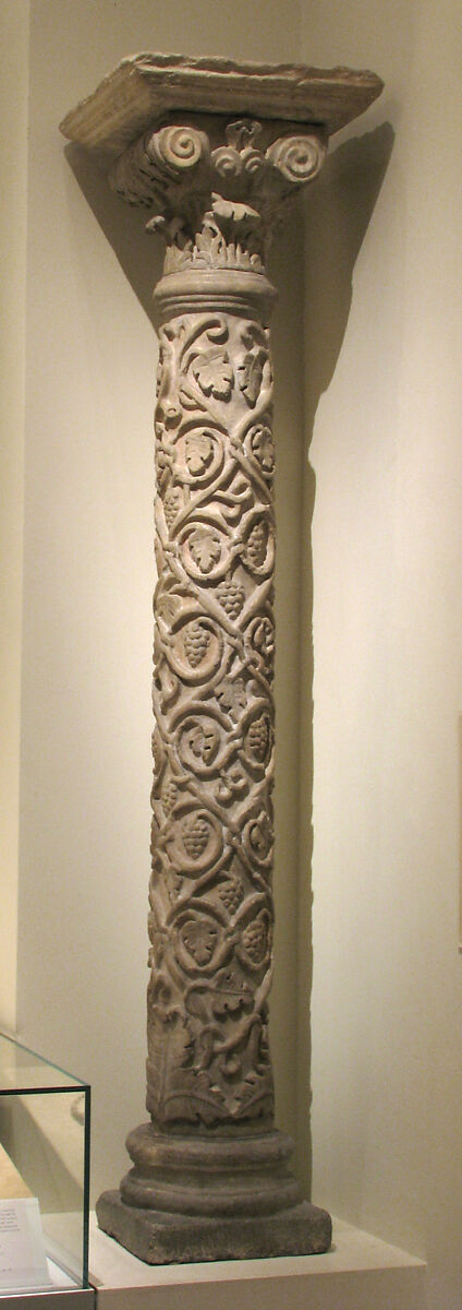 Column, Marble, Frankish 