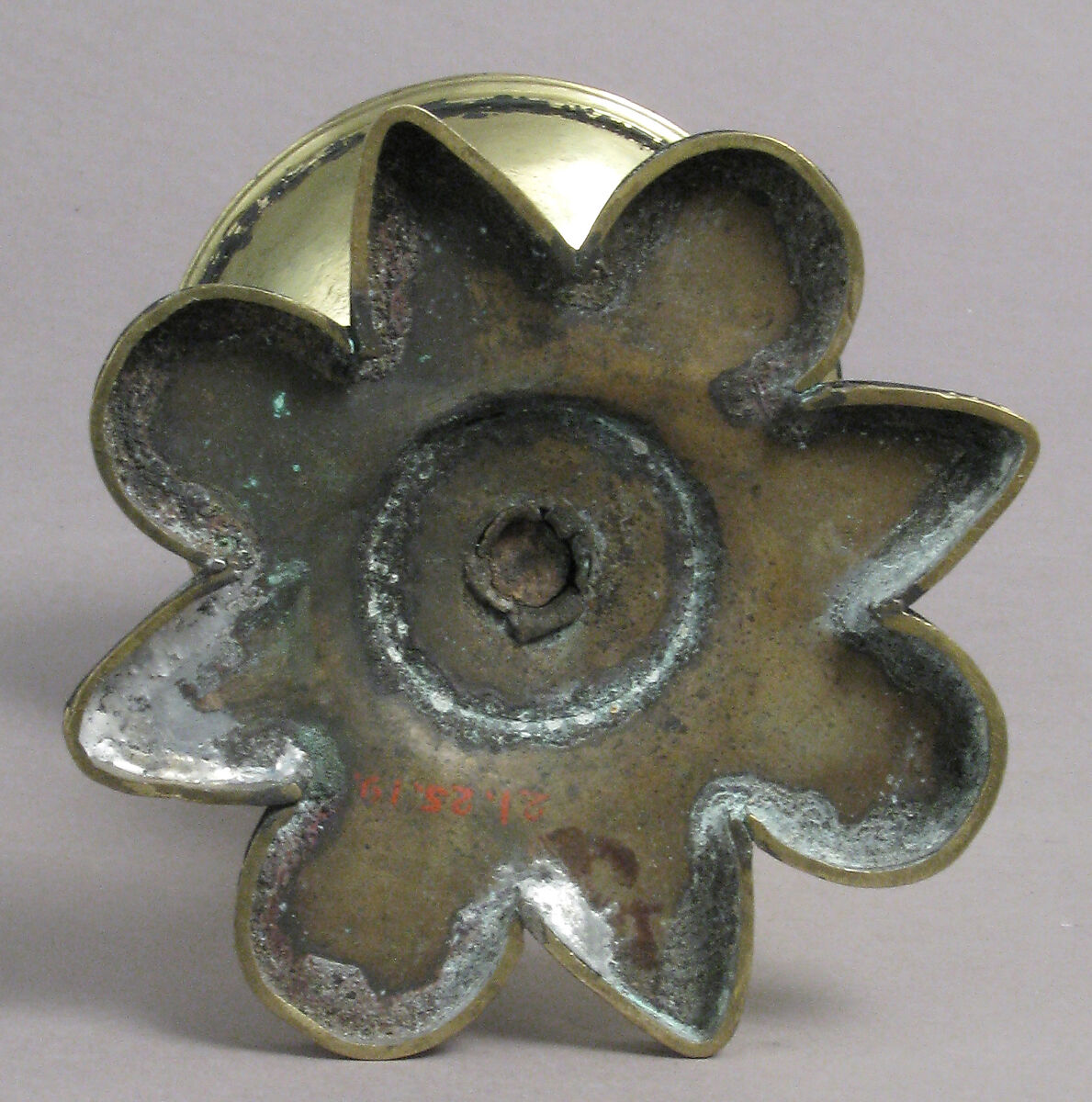 Ciborium, Copper alloy, gilt, South Netherlandish