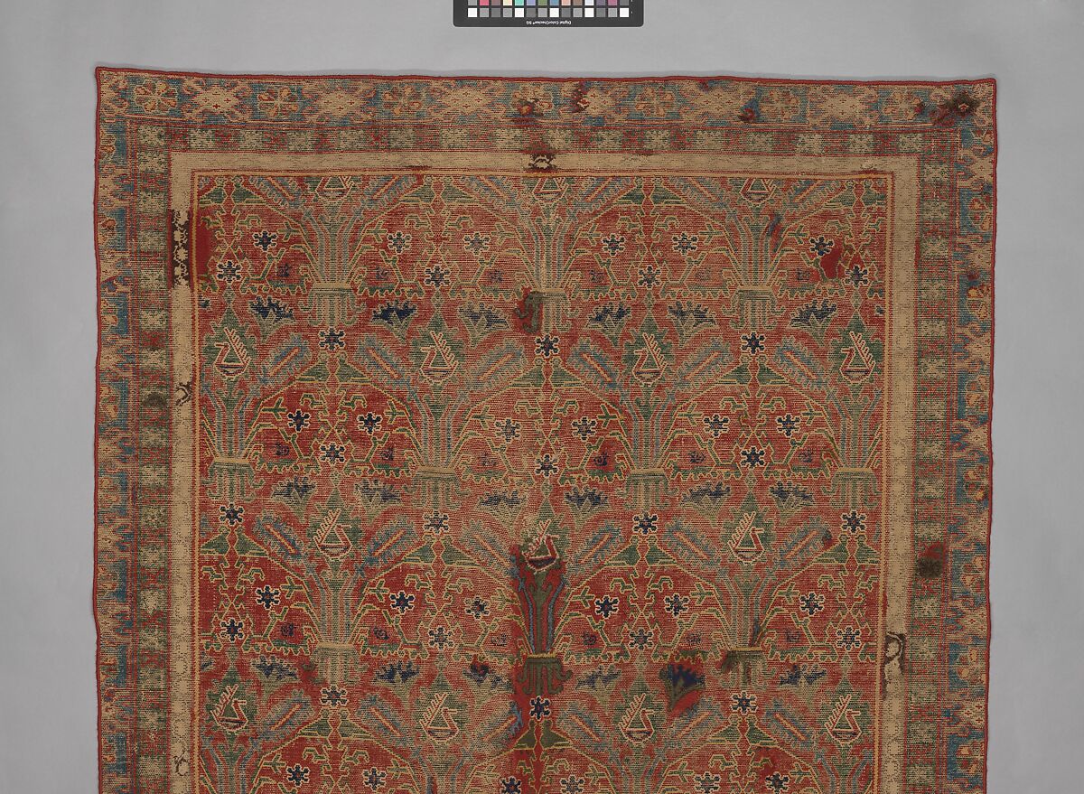 Carpet, Linen, pile wool, Spanish