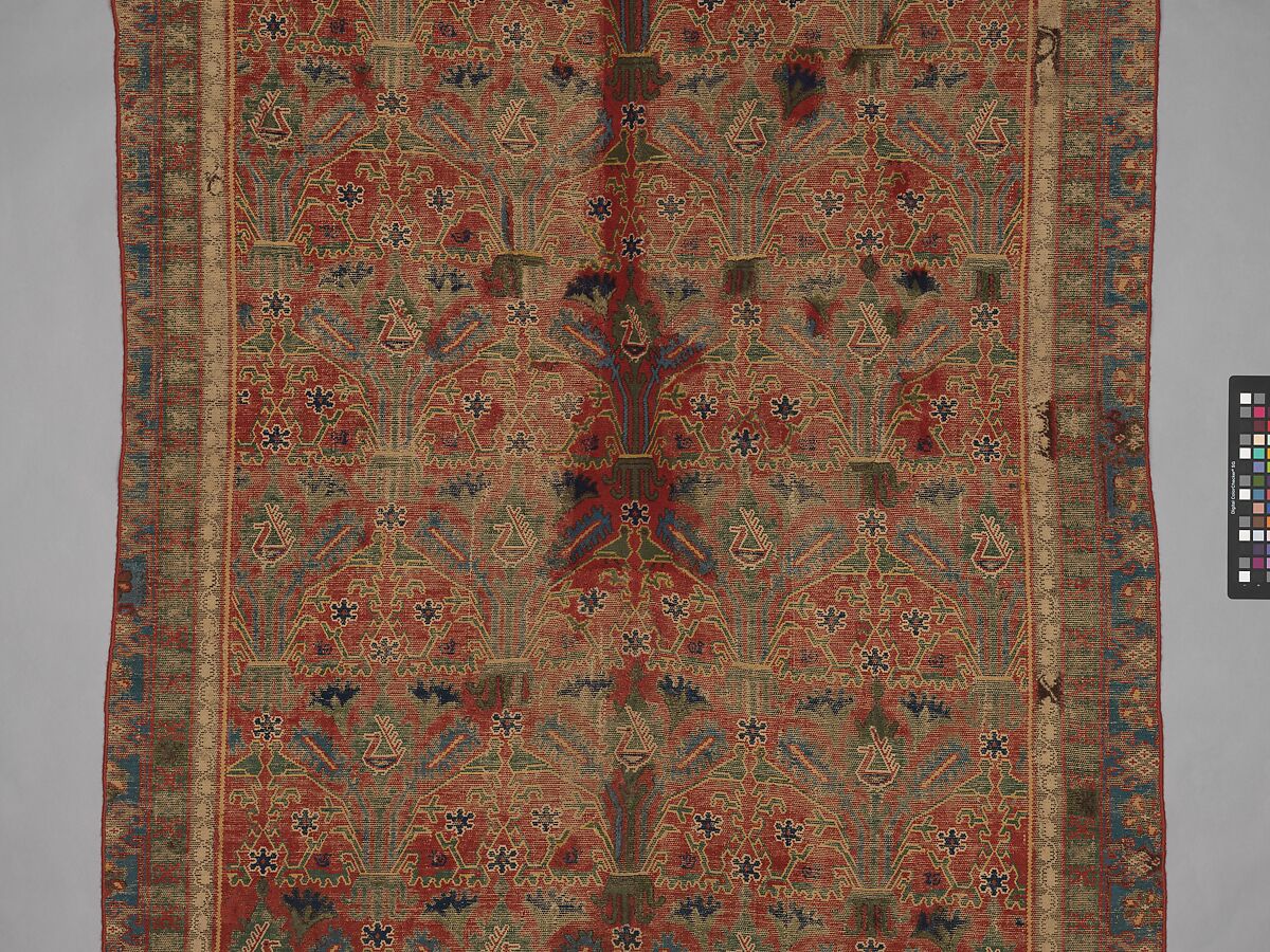 Carpet, Linen, pile wool, Spanish