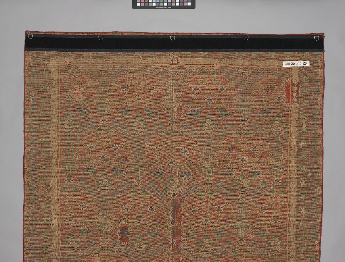 Carpet, Linen, pile wool, Spanish