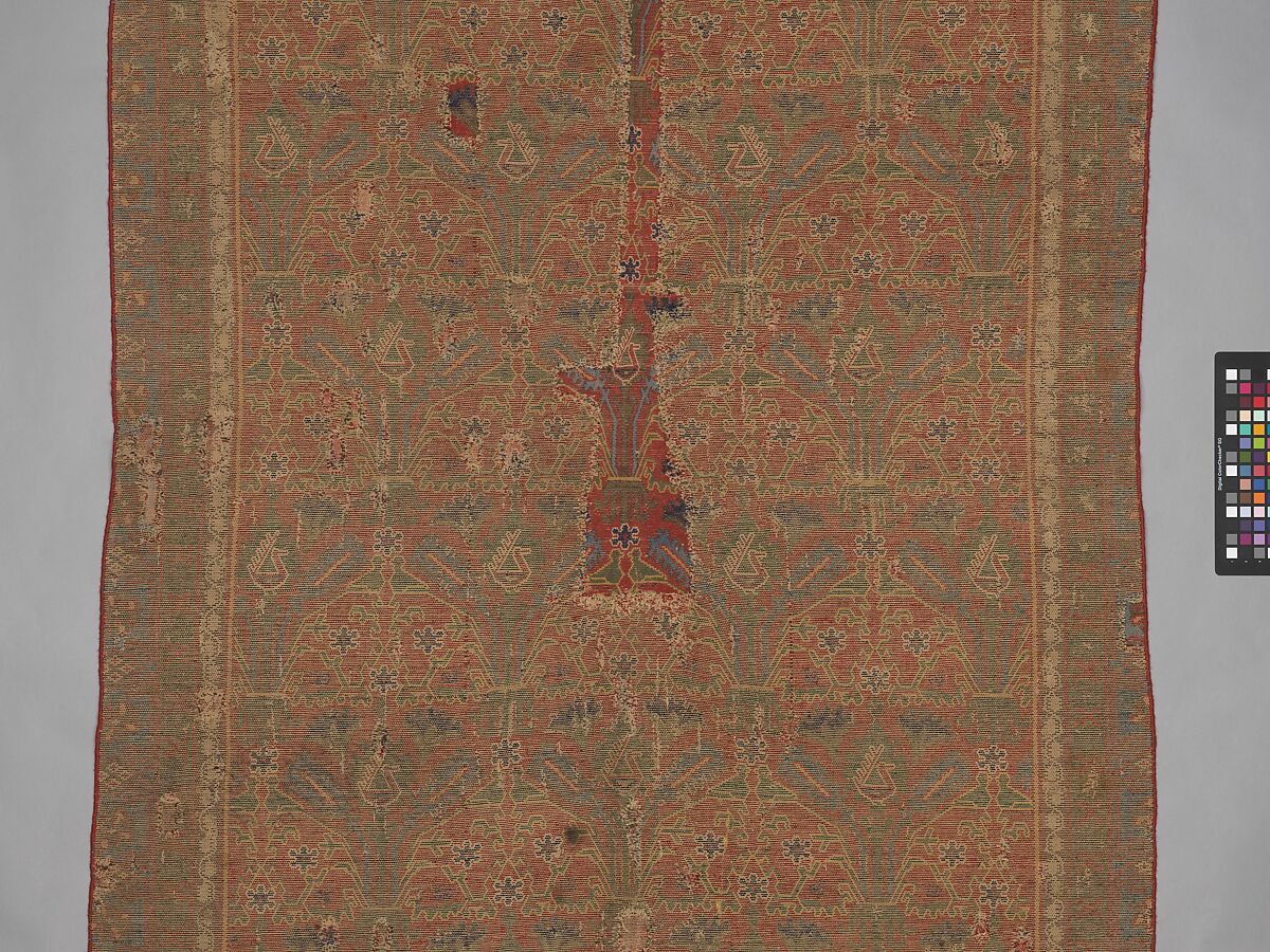 Carpet, Linen, pile wool, Spanish