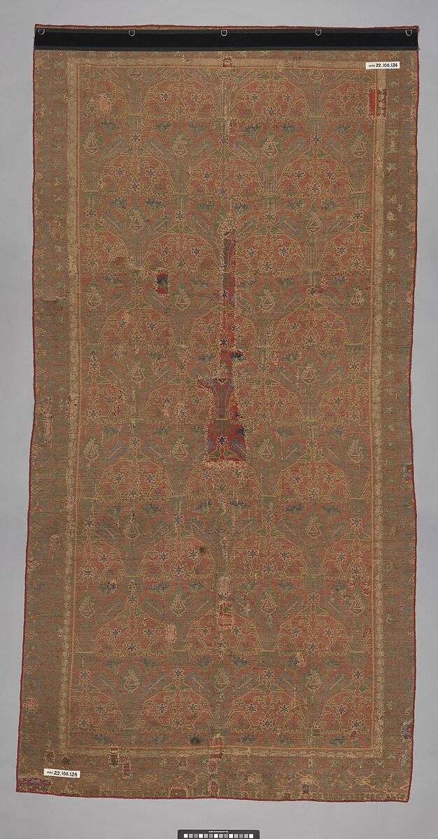 Carpet, Linen, pile wool, Spanish