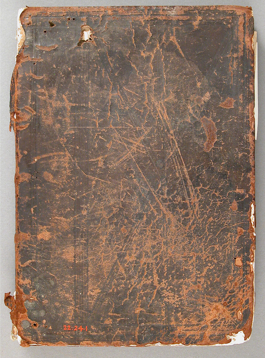 Psalter, Tempera and gold on parchment; leather binding, British