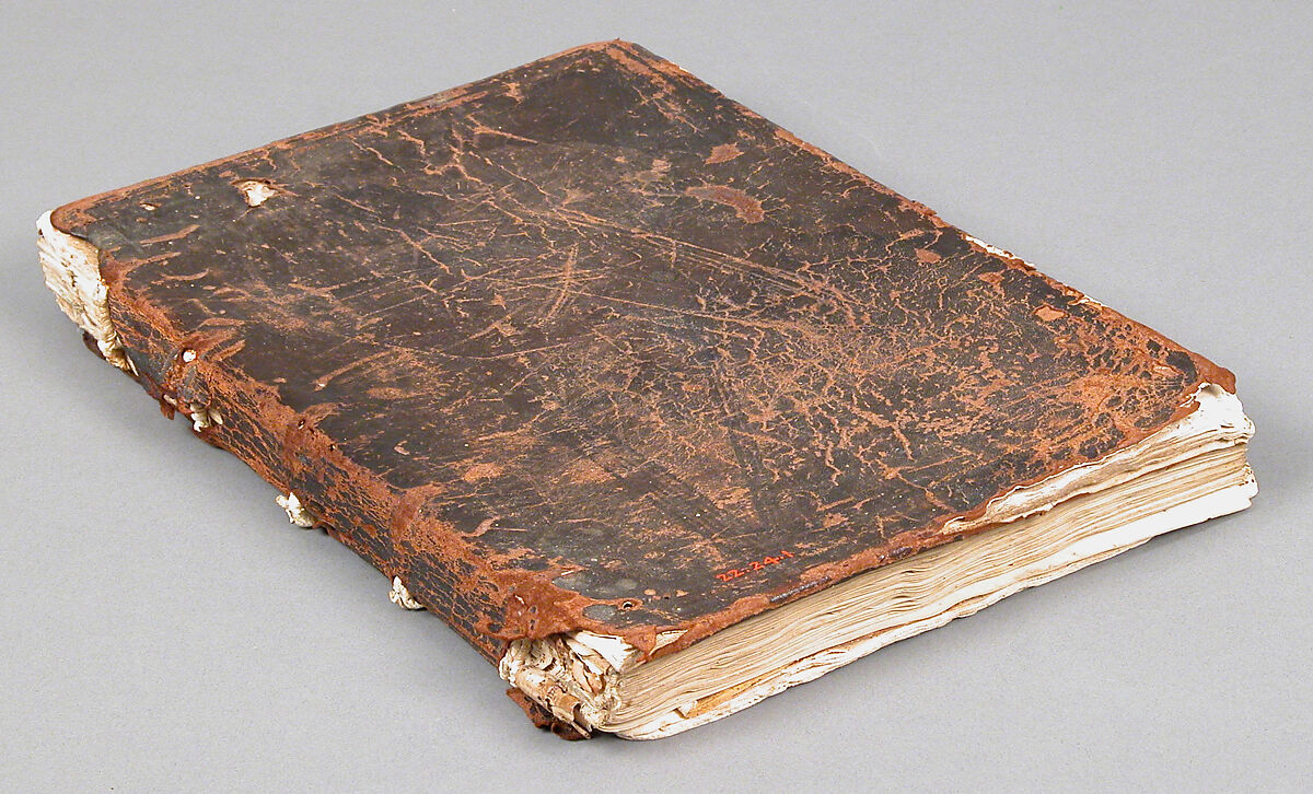 Psalter, Tempera and gold on parchment; leather binding, British