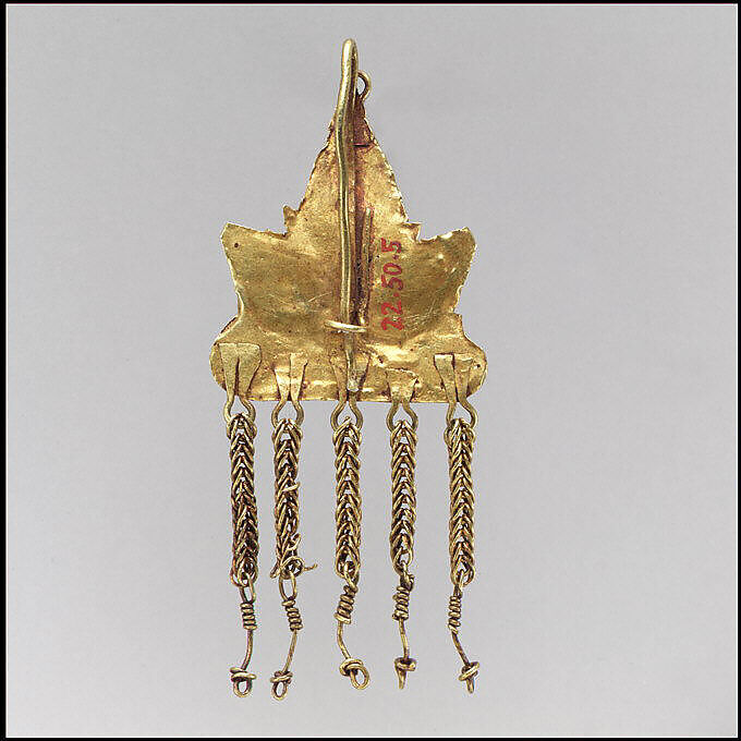 Earring, Gold, sardonyx, Sarmatian