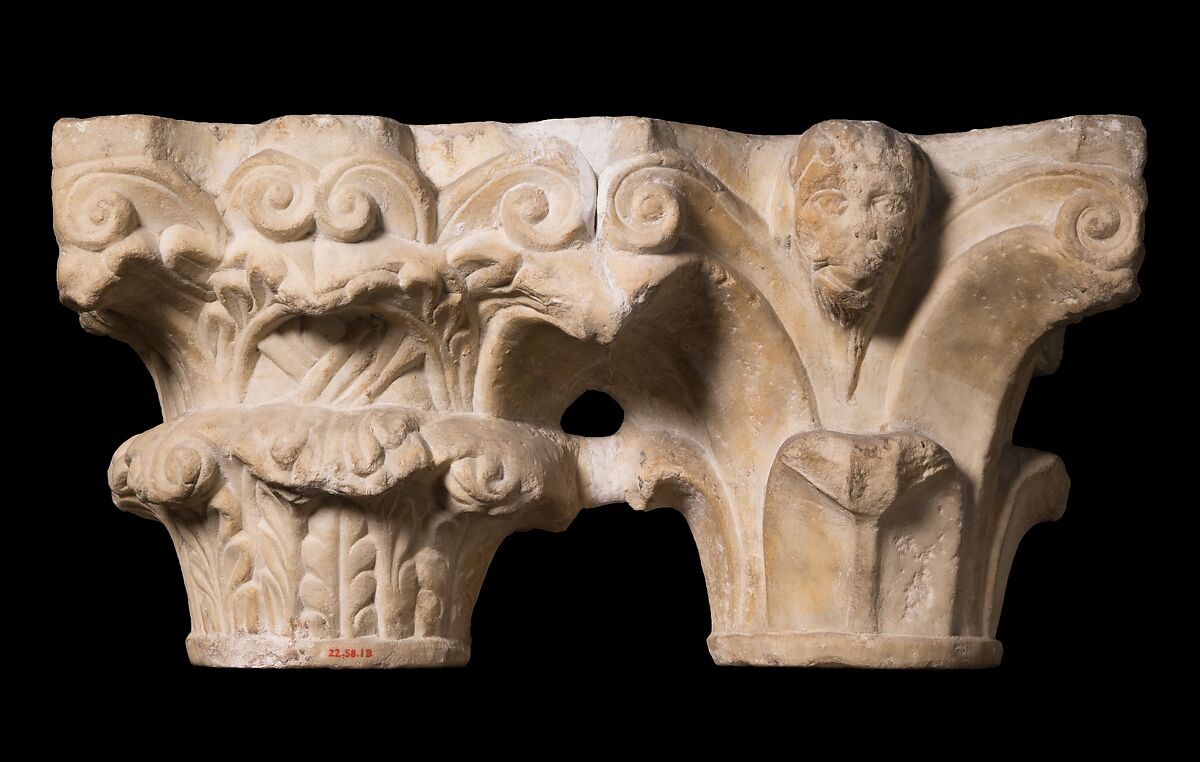 Double Capital, Marble, Italian or French