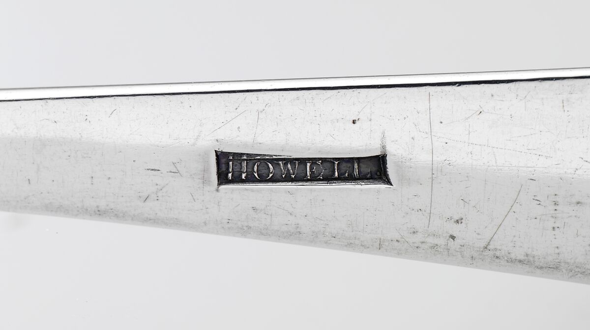 Ladle, James Howell (active ca. 1802–13), Silver, American