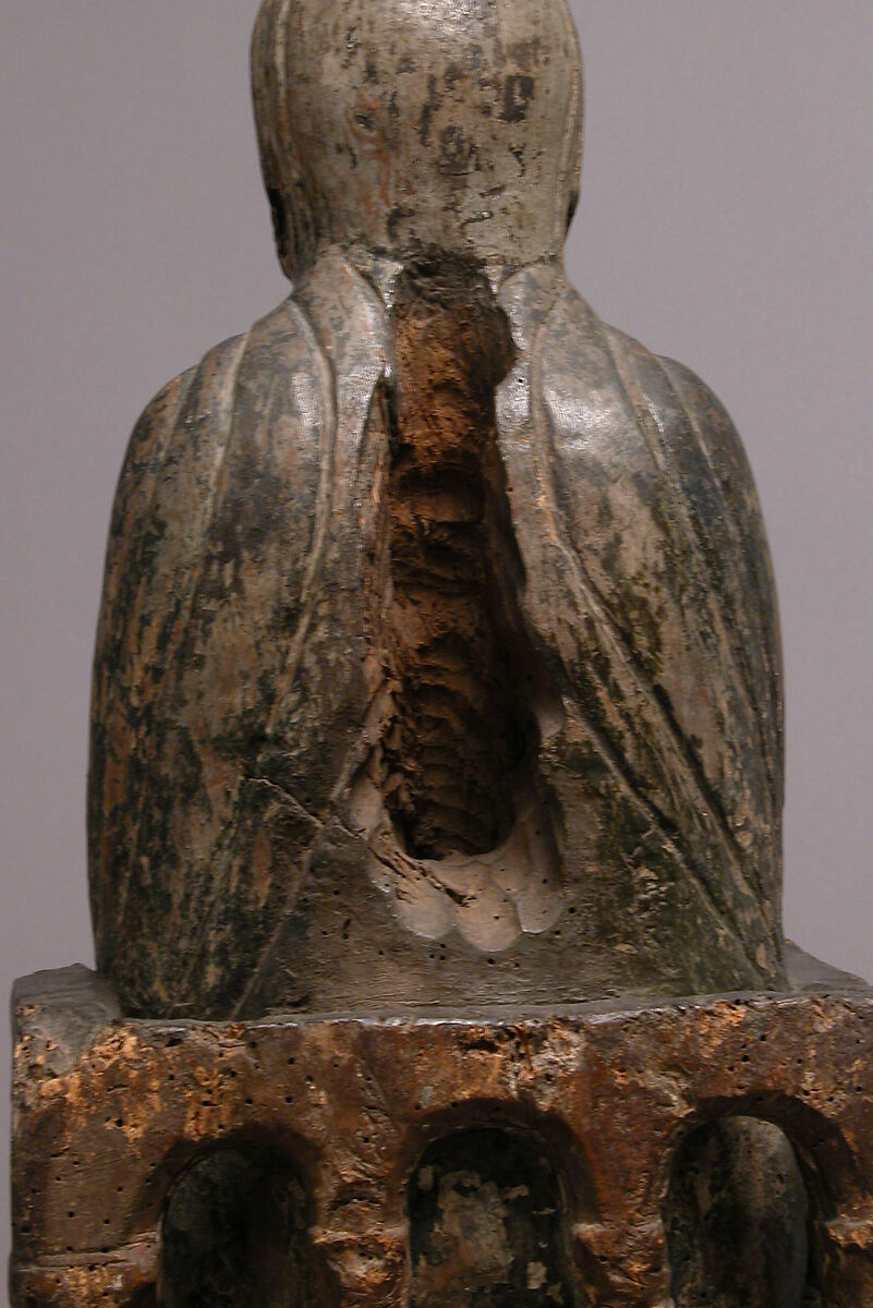 Virgin and Child, Oak, painted and gilded, French