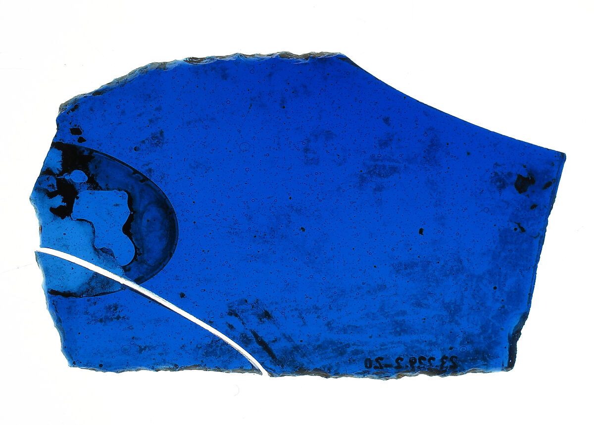 Glass Fragment, Glass, French 