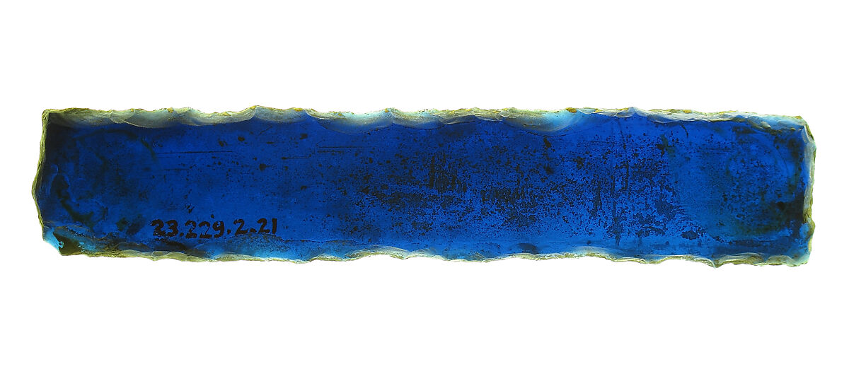 Glass Fragment, Pot metal glass, French 
