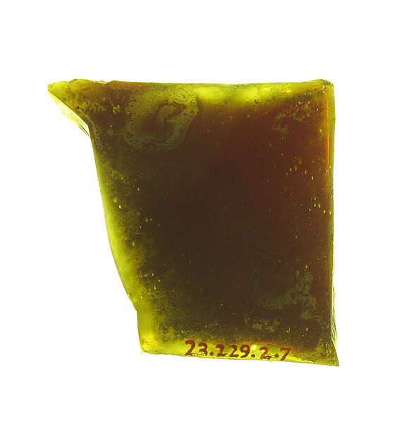 Glass Fragment, Pot metal glass, British