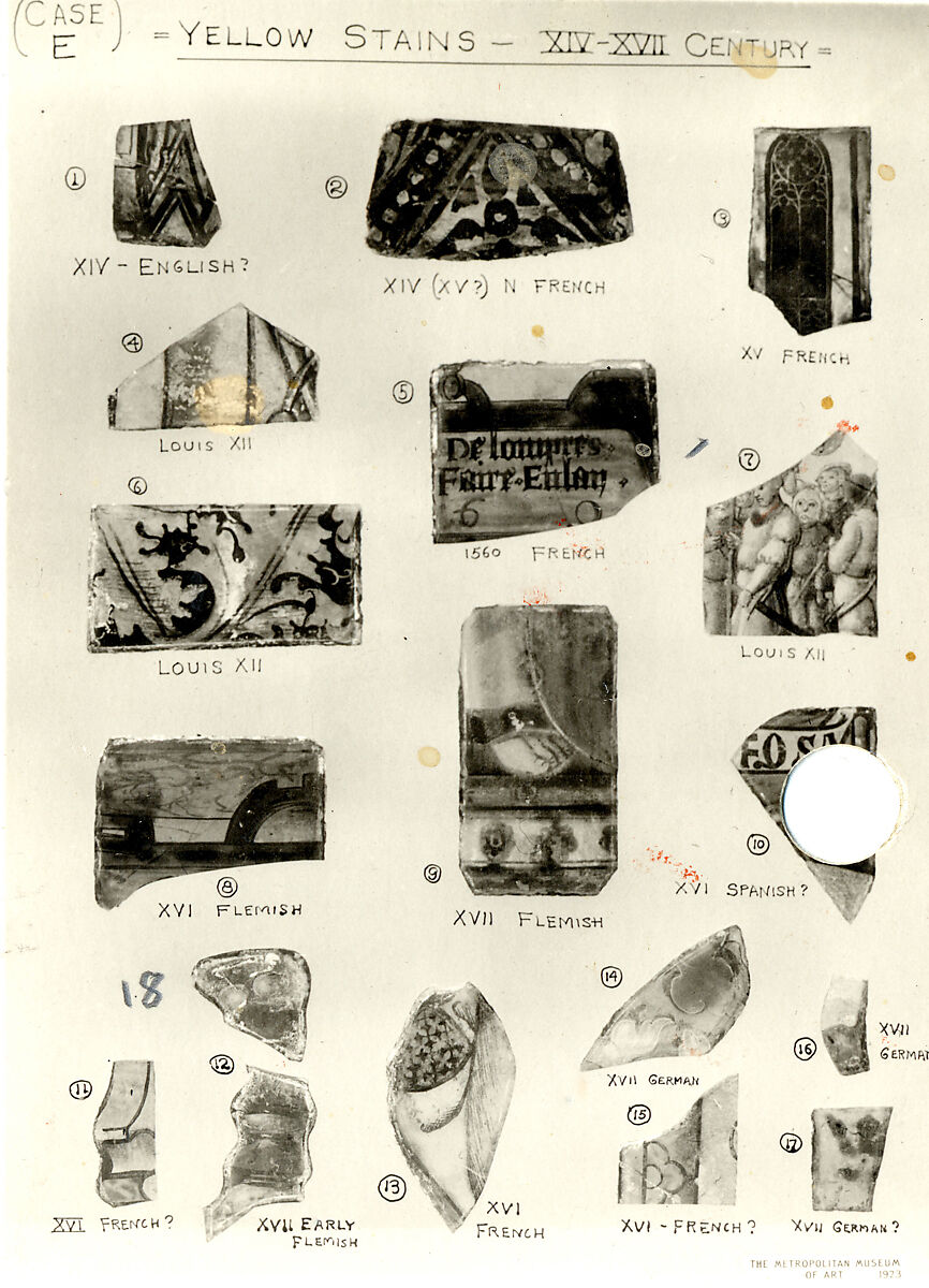 Fragment, glass, South Netherlandish 