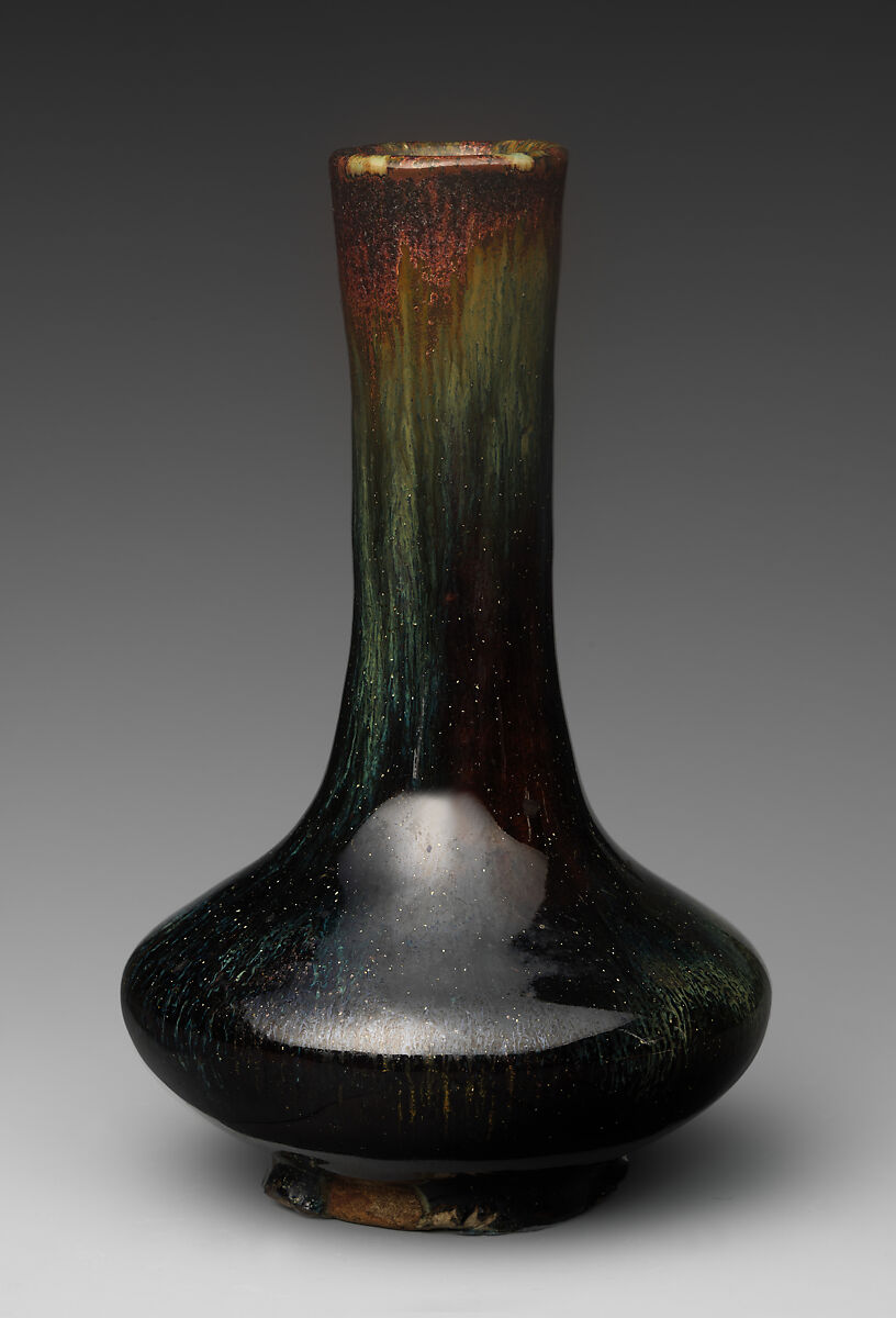 Vase, Clay covered with a namako glaze (Takatori ware), Japan 