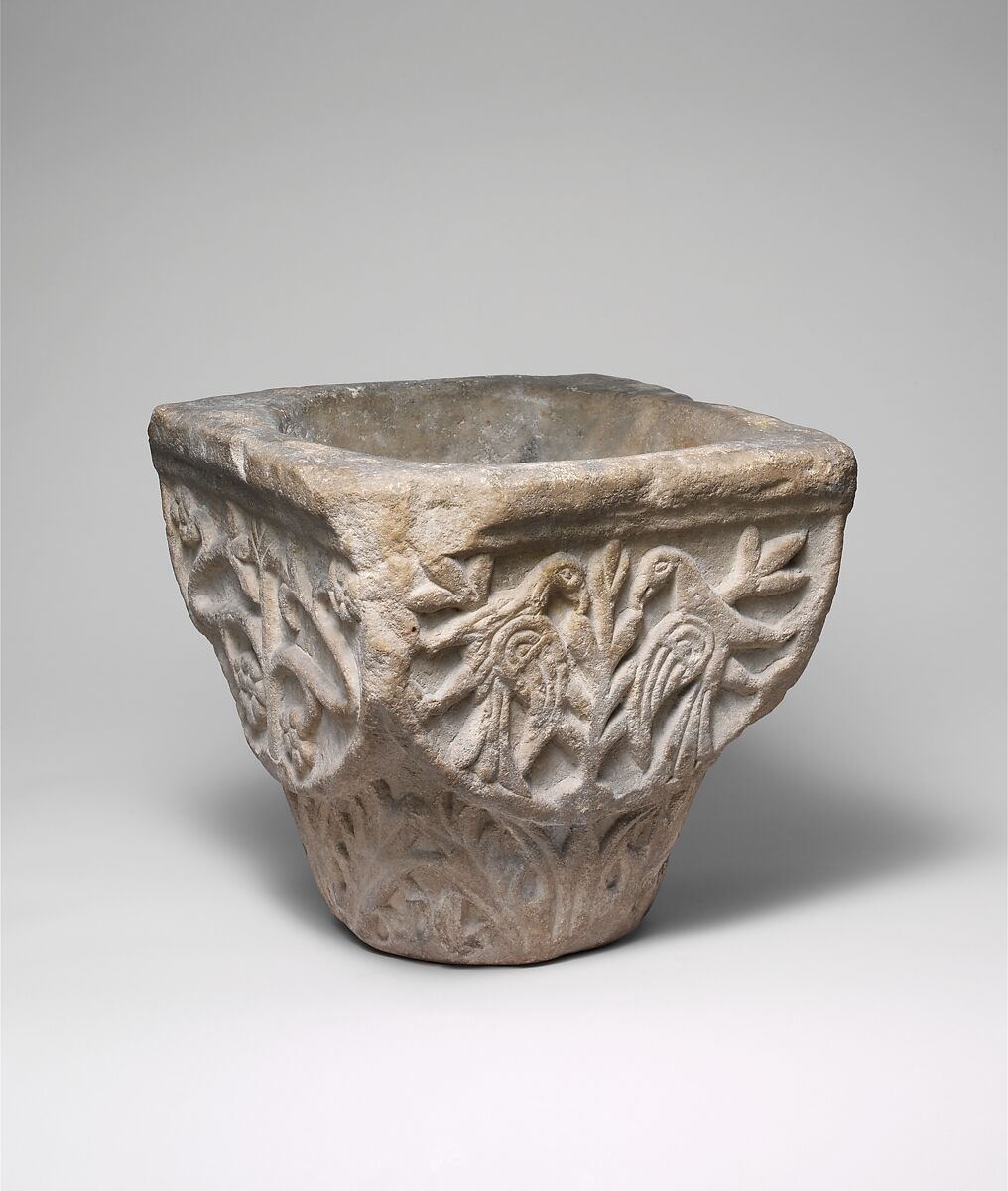 Capital, Marble (Parian marble from Chorodaki, island of Paros (Greece)), Northeast Italian