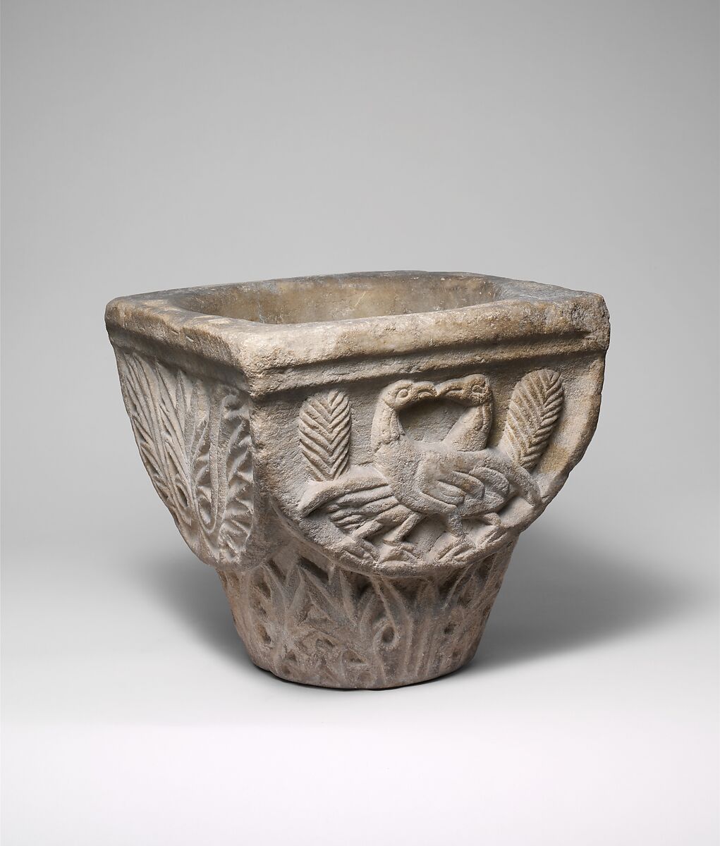 Capital, Marble (Parian marble from Chorodaki, island of Paros (Greece)), Northeast Italian