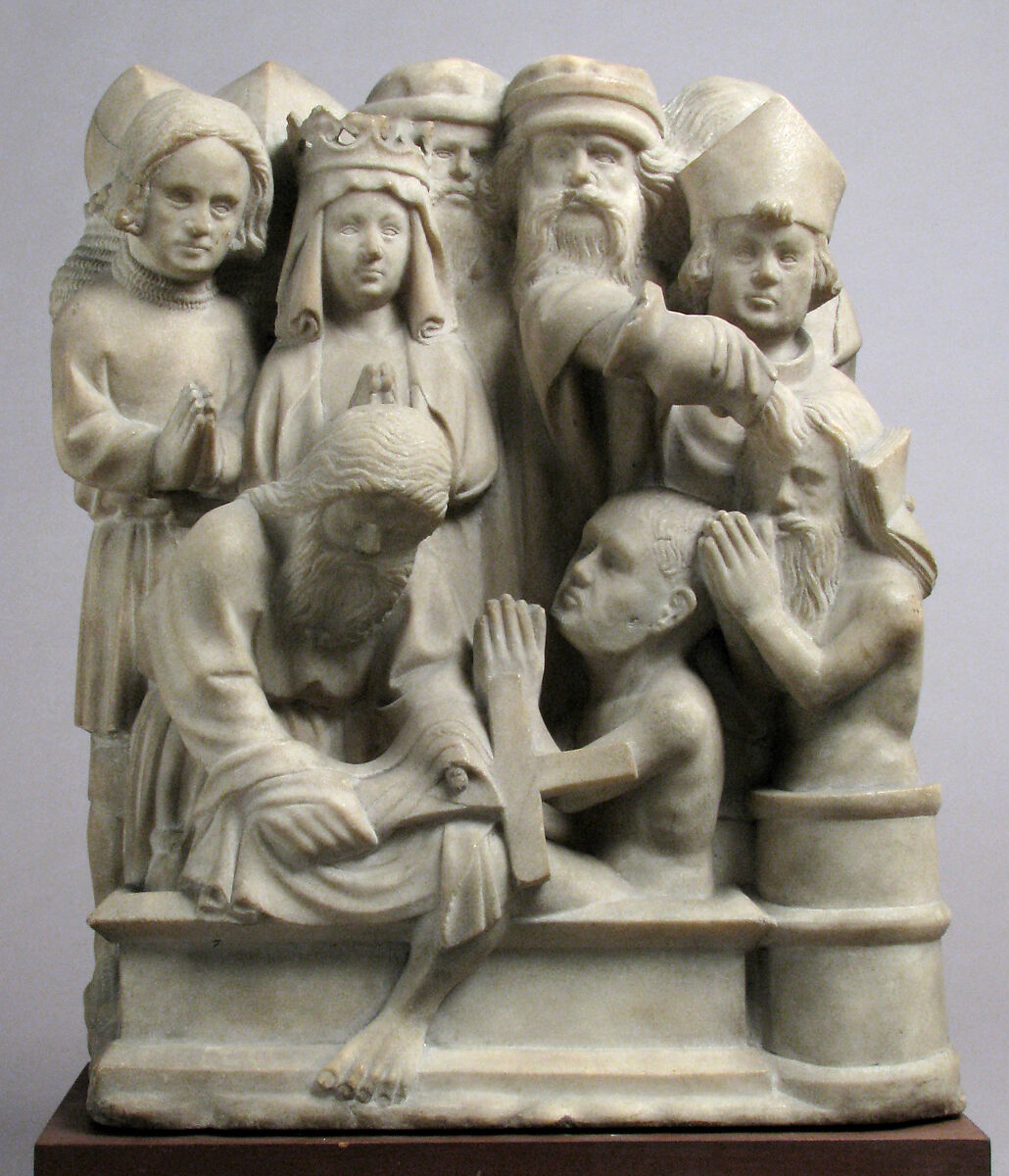 Relief with Scene from the Legend of the True Cross, Marble, South Netherlandish 
