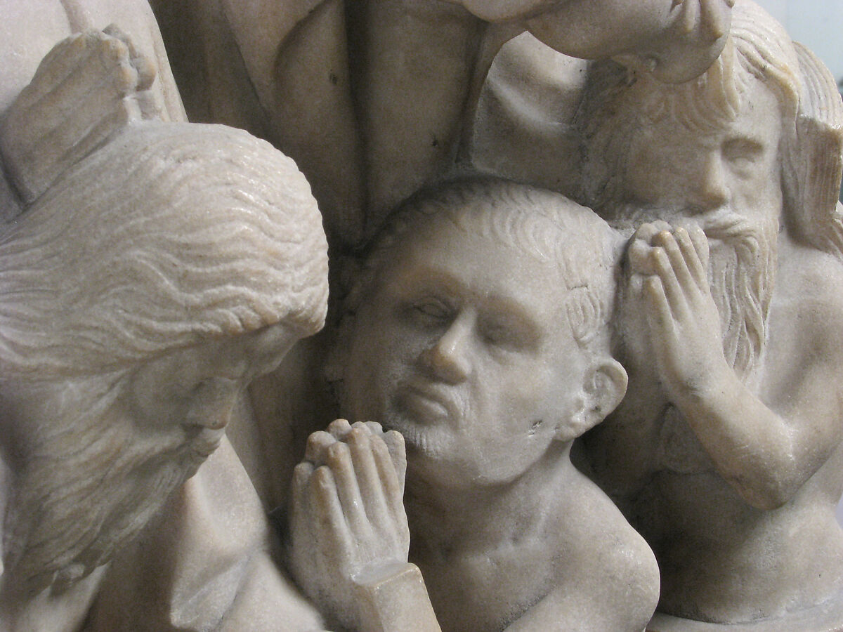 Relief with Scene from the Legend of the True Cross, Marble, South Netherlandish