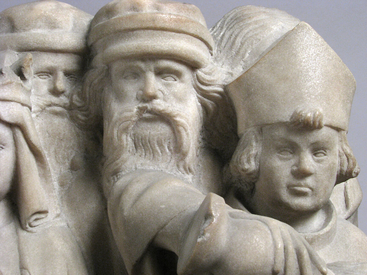 Relief with Scene from the Legend of the True Cross, Marble, South Netherlandish