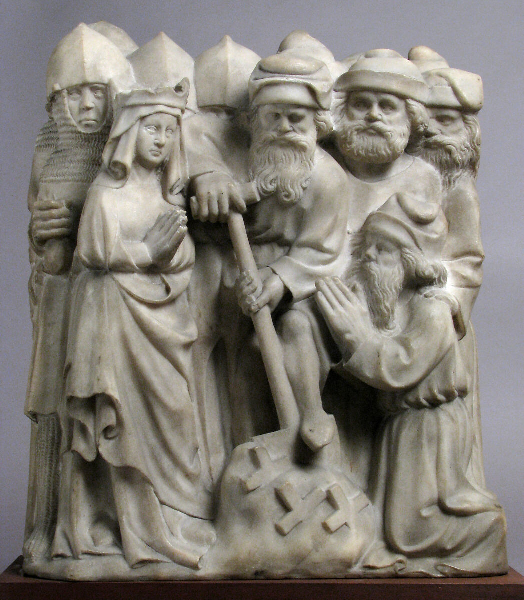 Relief with Scene from the Legend of the True Cross, Marble, South Netherlandish 