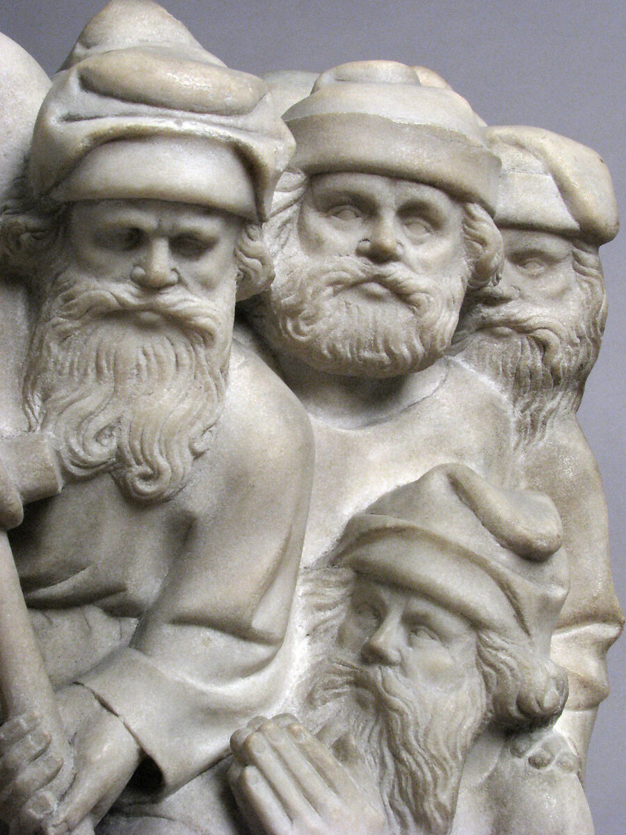 Relief with Scene from the Legend of the True Cross, Marble, South Netherlandish