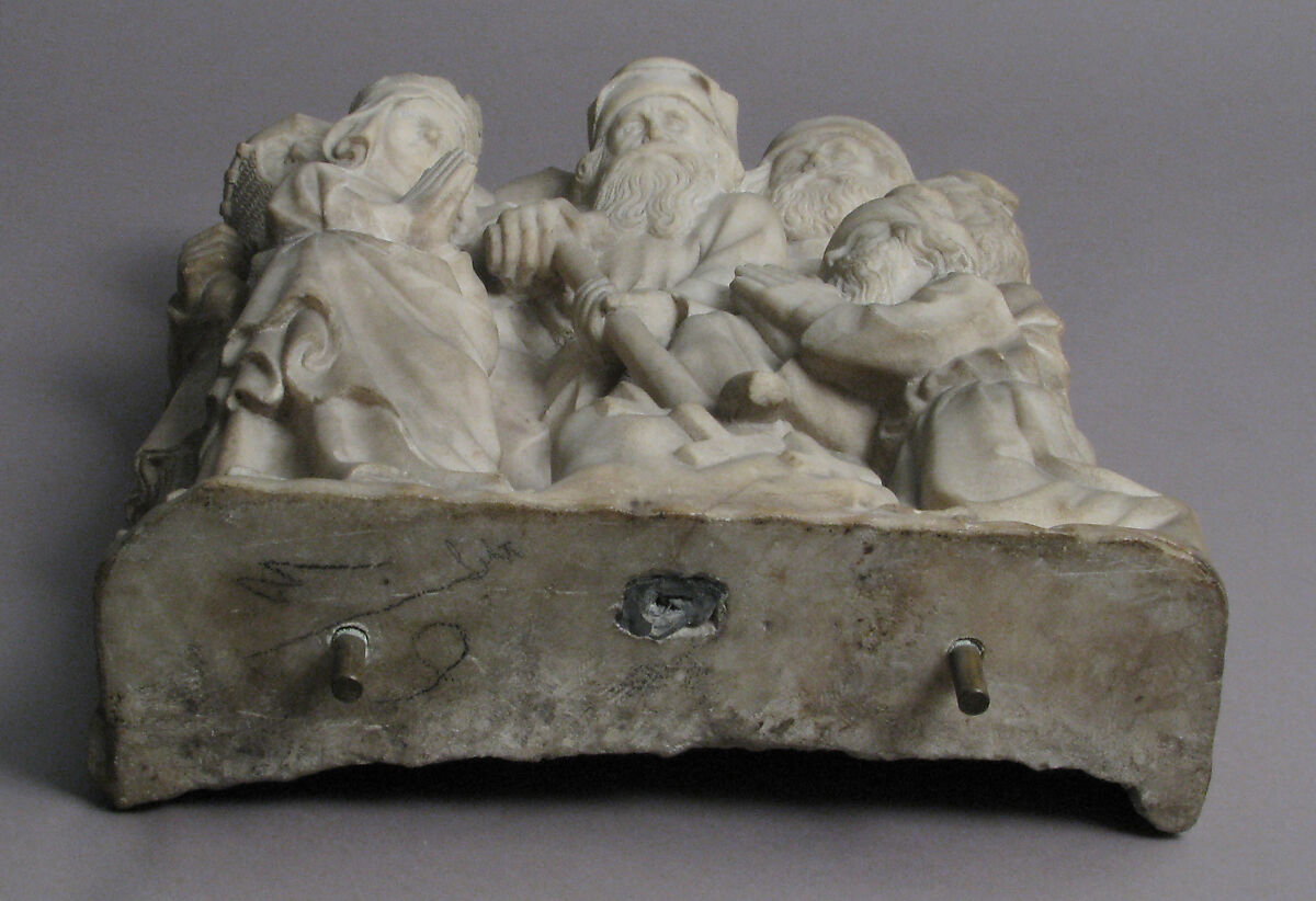 Relief with Scene from the Legend of the True Cross, Marble, South Netherlandish