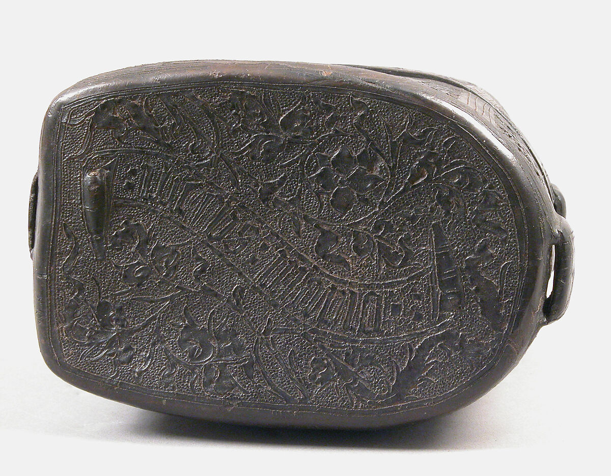 Missal Case, Cuir bouilli (tooled leather), French