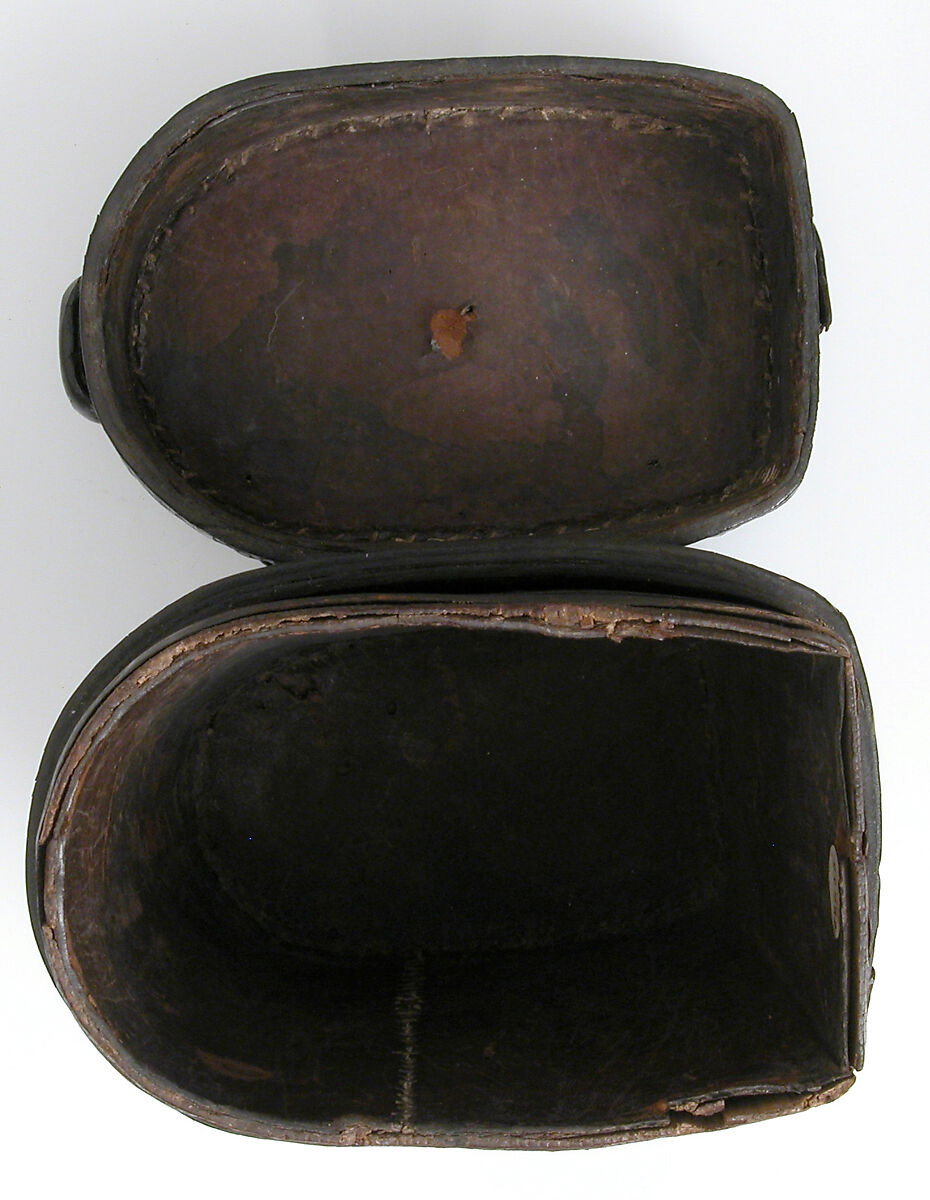 Missal Case, Cuir bouilli (tooled leather), French