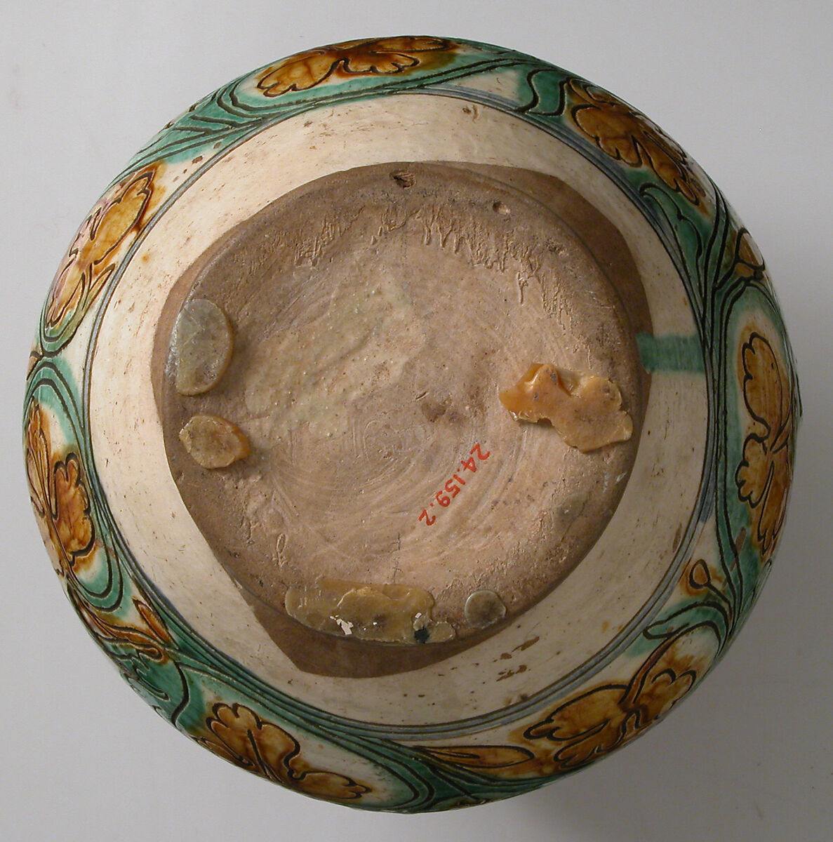 Vase, Earthenware, tin-glaze, Italian