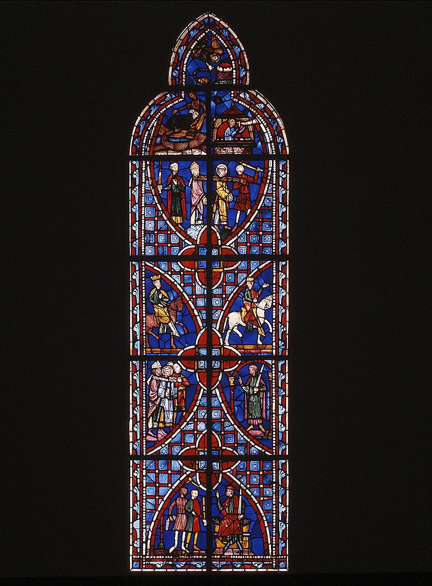 gothic period art stained glass