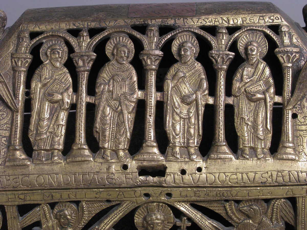 Chasse, Gilded copper alloy, German