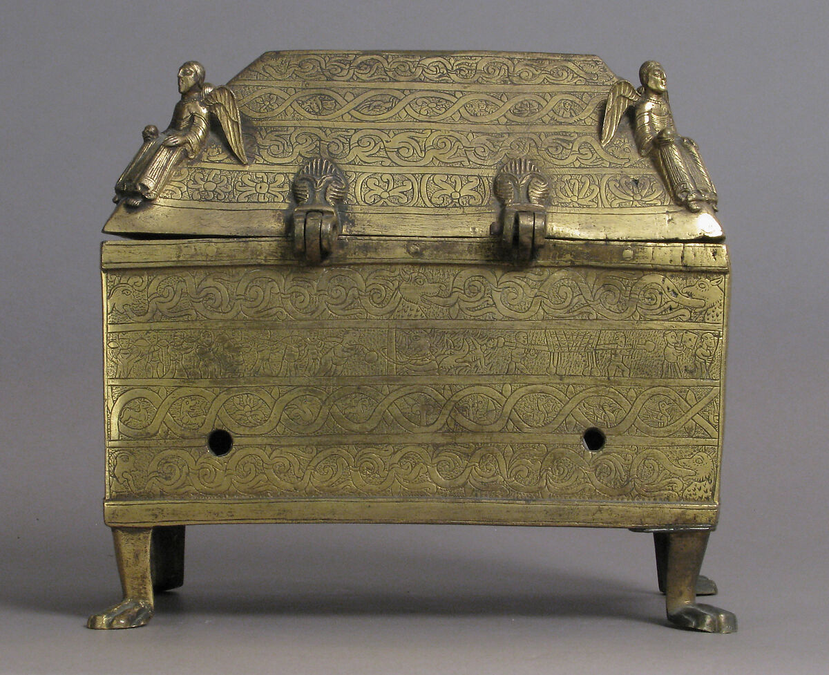 Chasse, Gilded copper alloy, German