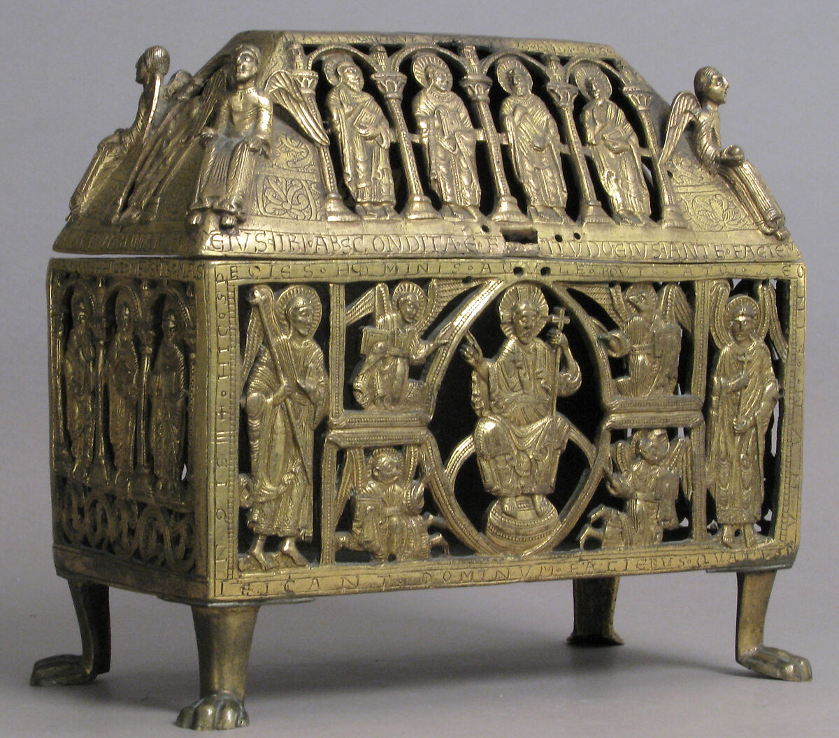 Chasse, Copper alloy-gilt, German 