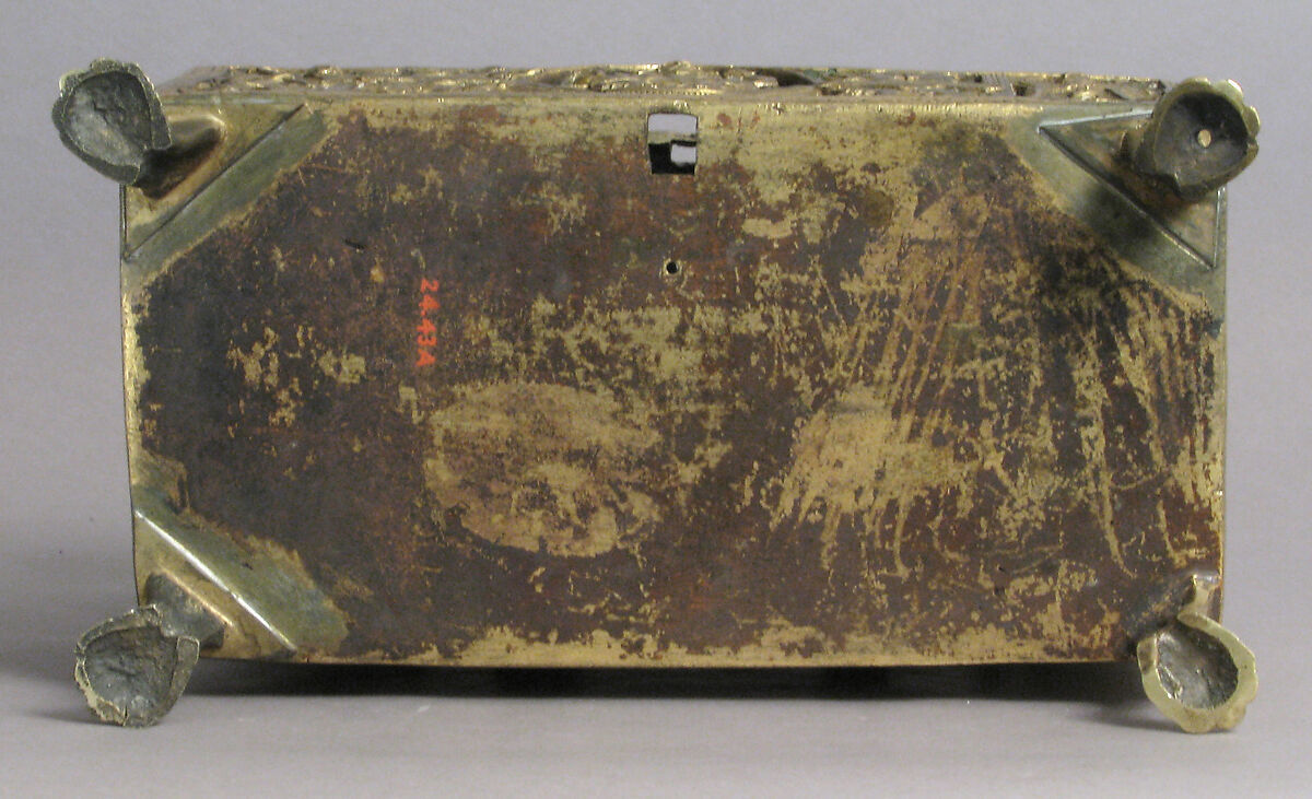 Chasse, Gilded copper alloy, German