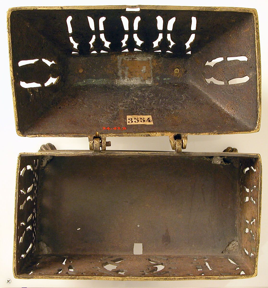 Chasse, Gilded copper alloy, German