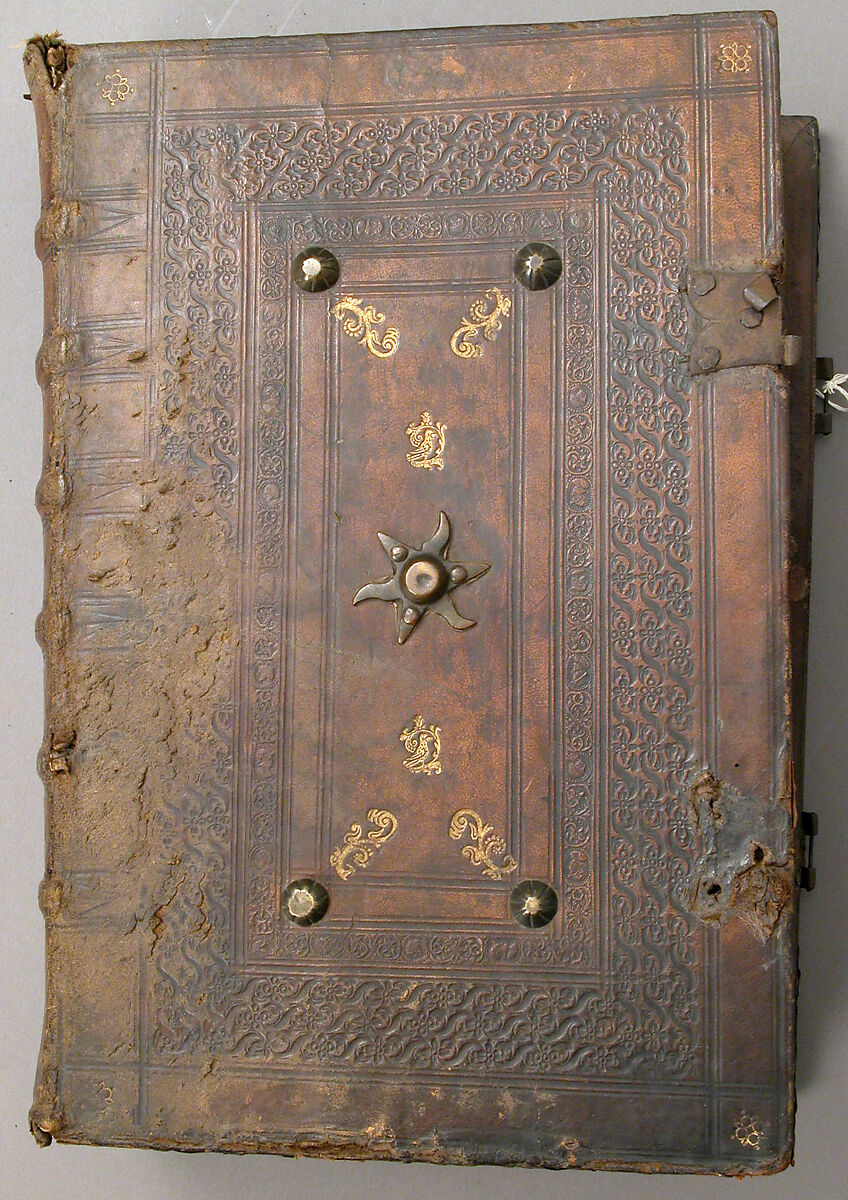 Breviarium Romanum, Paper; leather binding with copper alloy and iron, South Netherlandish