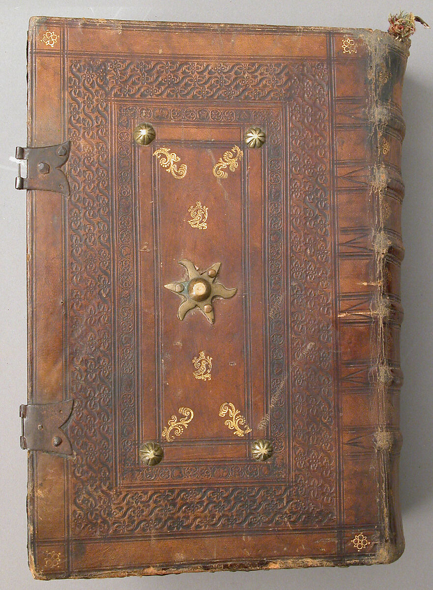 Breviarium Romanum, Paper; leather binding with copper alloy and iron, South Netherlandish