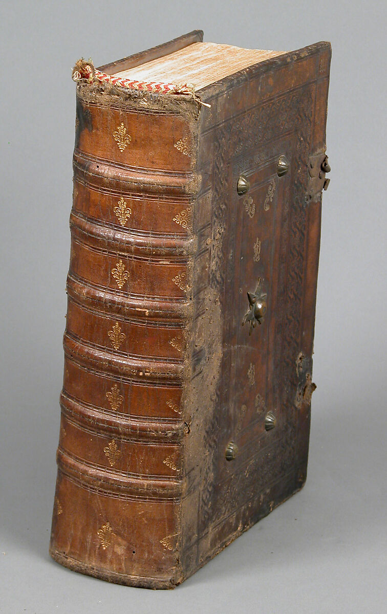 Breviarium Romanum, Paper; leather binding with copper alloy and iron, South Netherlandish