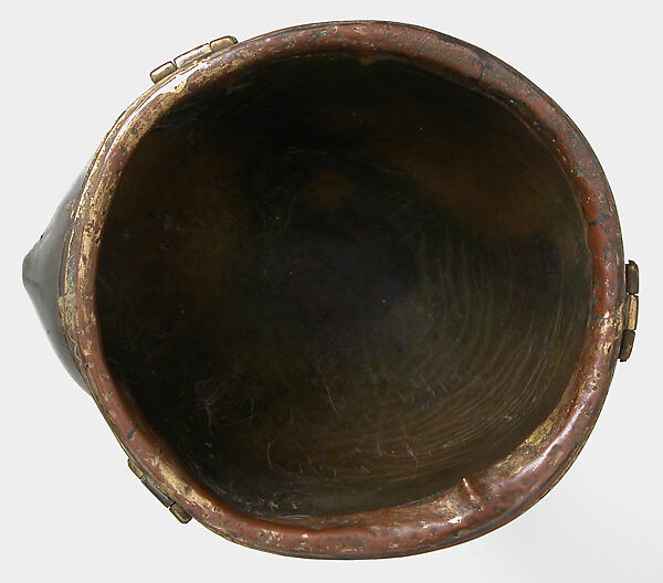 Chalice, Horn and gidled copper, European