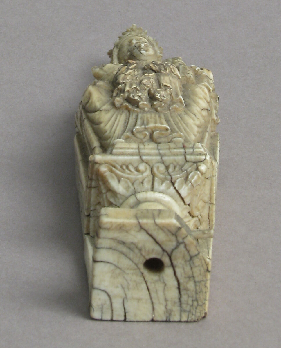Virgin and Child, Elephant ivory, European (Medieval style)