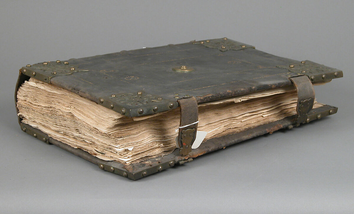 Breviarium Romanum, Paper, printing ink, leather binding with copper alloy mounts, French