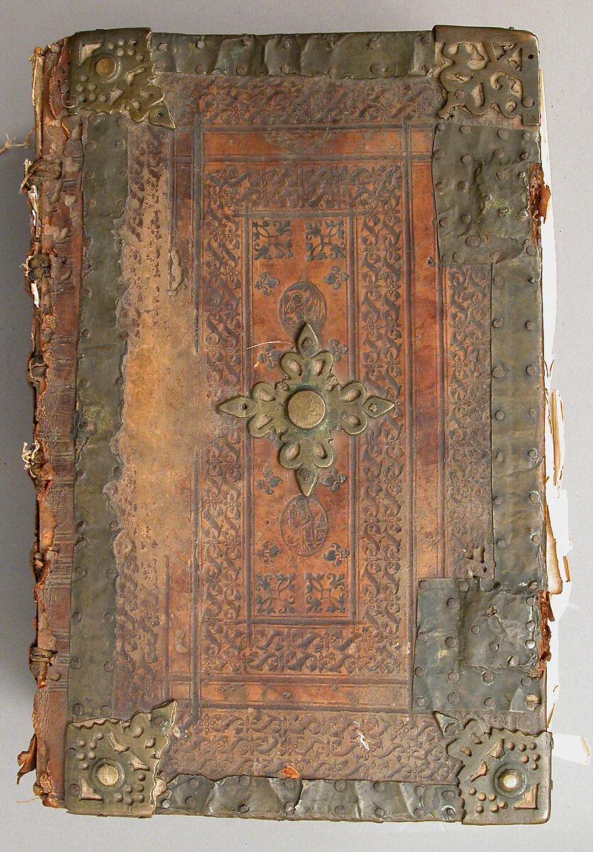Breviarium Romanum, Jan van Keerberghen (Printer), Paper; leather binding with copper alloy mounts, and wood, South Netherlandish